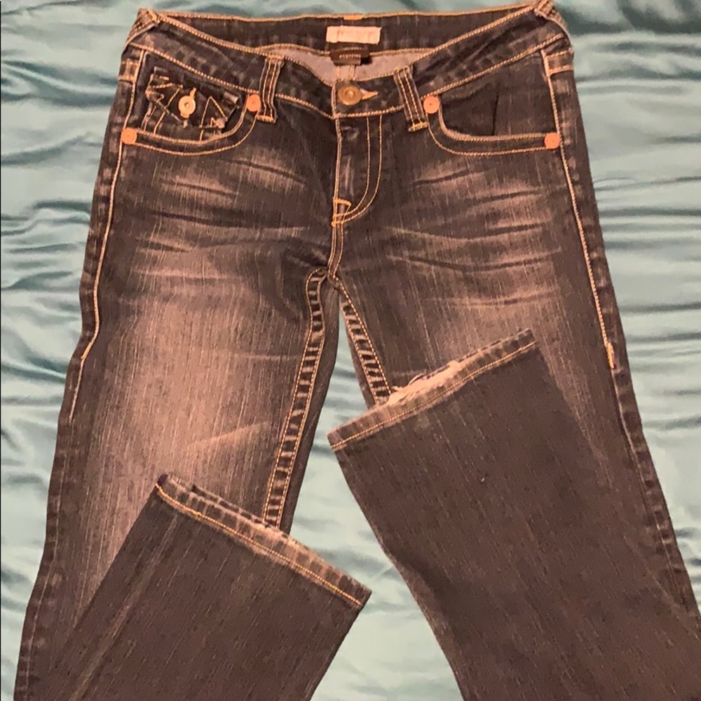True Religion dark wash jean